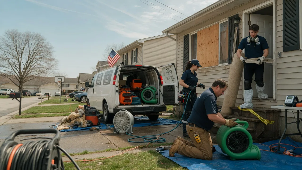 Water Damage Restoration in Denton, NC near me